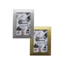 4x6 Photo Frame Assorted Gold and Silver Lined Design
