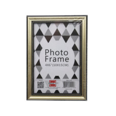 4x6 Photo Frame Assorted Gold and Silver Terraced Design