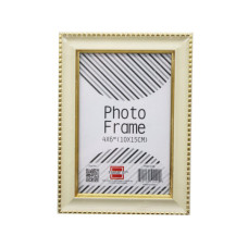 4x6 Photo Frame Gold Embellished Design