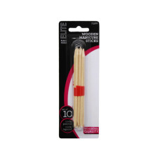 Elite Nail Tools Wooden Manicure Sticks 10 Pack