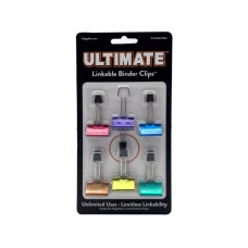 Linkable Multi-Use Binder Clips in Ultimate Design