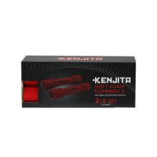 Kenjita Soft Foam Dumbbells 1 lb Set of 2