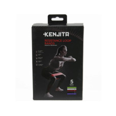 Kenjita 5 Pack Resistance Loop Workout Bands