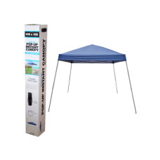 Navy Blue Slant Foldable Gazebo Tent