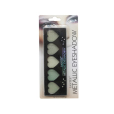 Heart Metallic 5 Shade Eyeshadow Palette