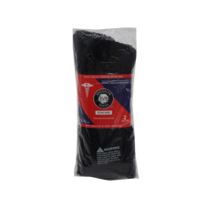 Brooklyn Socks 2 Pack Black Extra Wide Premium Cotton Blend Long Diabetic Socks