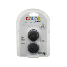 color case black screw top contact lens case