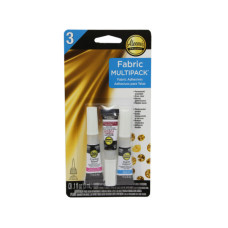 3 Pack Fabric Adhesive
