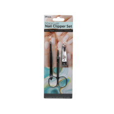3 Piece Manicure Nail Clipper Tool Set