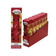 everyday home 4 pack sweet apple scented votive candles