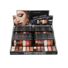 Santee Sweet Defined Eyeshadow & Blush Palette in Countertop Display