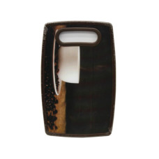 Maison Sucasa 11" x 8" Durable Cutting Board in Coffee Design Maison Sucasa 11" x 8" Durable Cutting Board in Coffee Design