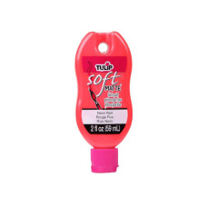 Tulip 2 oz Soft Matte Neon Red Fabric Paint