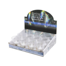 2.75" Plastic Votive Flame Flicker LED Light