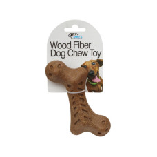 4.65" wood fiber pet dog chew gnawingtoy