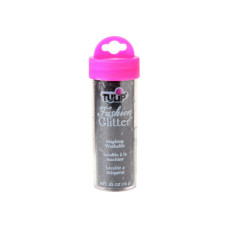 Tulip Black Fabric Glitter 0.63 oz.