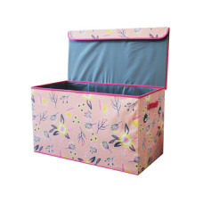 Extra Large Flower Pattern Collapsible Storage Box 14.5" x 28" x 15.75"
