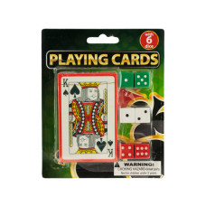 Casino Style Playing Cards with Dice