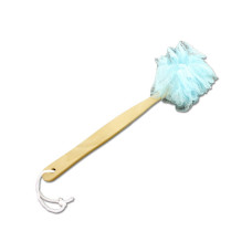 Exfoliating Body Scrubber with Wooden Handle