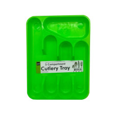 Five Section Plastic Cutlery Tray