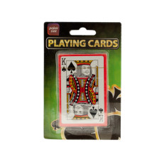 Plastic Coated Poker Size Playing Cards
