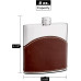 Genuine Brown Leather Hip Flask Holders