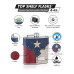 6 Oz. Hip Flask Holder with Texas Pride Design