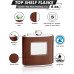 6 Oz. Brown Leather Hip Flask Holders