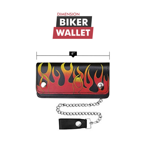 6 inch biker wallet 2025