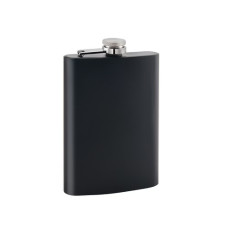 Matte Black 8oz Flask