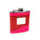2-Tone Pink Hip Flask with Engraving 2-Tone Pink Hip Flask with Engraving