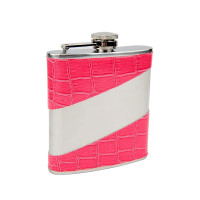 Pink Flask with Personalization Area