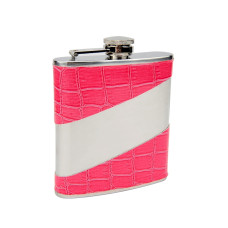 Pink Flask with Personalization Area