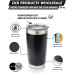 Stainless Steel Tumbler for Hot or Cold Drinks - 5 Color Options