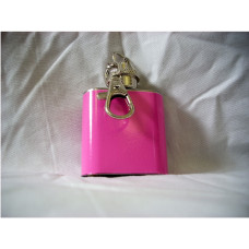 Pink 1oz Key Chain Flask
