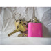 Pink 1oz Key Chain Flask