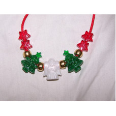 Handmade Christmas Necklace