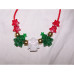 Handmade Christmas Necklace