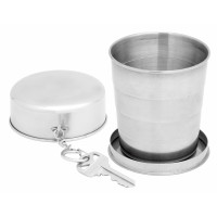 240ml (About 8oz) Extra Large Stainless Steel Collapsible Cup 240ml (About 8oz) Extra Large Stainless Steel Collapsible Cup