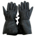 Leather Motorcycle Gauntlet Gloves