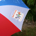 Custom Print Red/White/Blue Umbrella