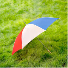 48" Red, White & Blue Barton Outdoor Rain Umbrella
