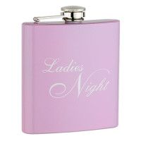 6oz Pink  Hip Flask