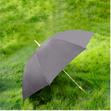 60" Black Barton Outdoor Rain Umbrella