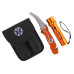Emergency and Survival Knife and Flashlight Set