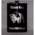 Personalized Powder Coated 8oz Flask