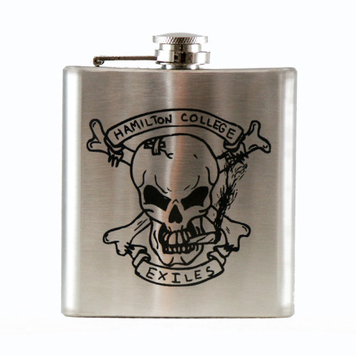 Laser Engraved Hip Flasks, 6oz, for Sale with your Custom Logo or Text