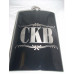 Personalized Powder Coated 8oz Flask