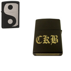 Personalized Engraved Yin Yang Zippo Lighter
