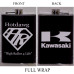 Custom Graphic Wrapped Flasks